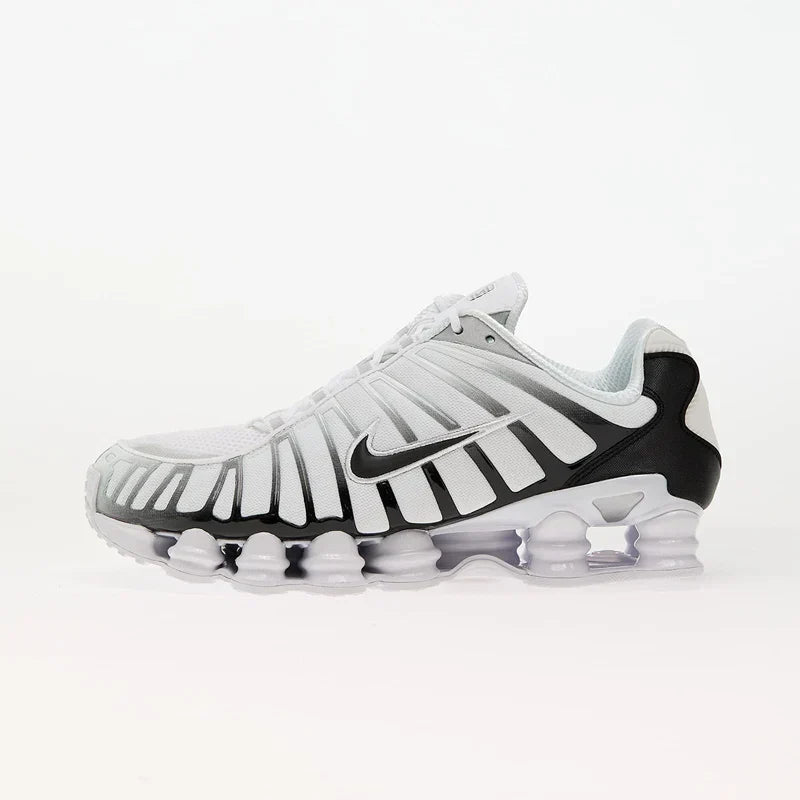 Nike Shox TL White/ Black-Mtlc Platinum